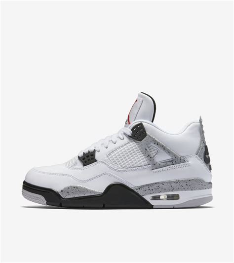 nike air jordan retro 4 iv damenschuhe grau weiß|jordan retro 4 Nike.